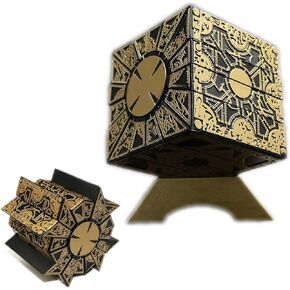 Detachable Hellraiser Puzzle Box, Cenobites Pinhead Halloween Cosplay Prop (Resin Model)