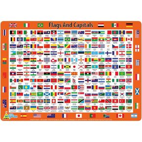 Flags and Capitals Placemat