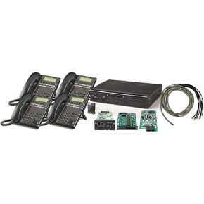 NEC SL2100 Digital Quick Start Kit with 4 Port Voicemail and 4 Digital 12 Button Phones - NEC-BE117449