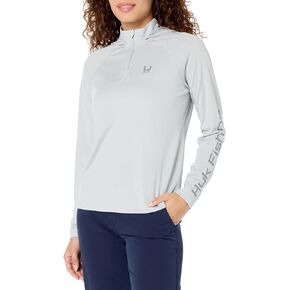 HUK Icon X Hoodie, Fishing Shirt with Sun Protection for Women