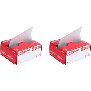 Durable Packaging BT-6 Interfolded Bakery Tissue Paper Sheets 6" x 10 3/4" - qty/Pack 1000 (2 Pack)
