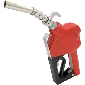 3/4"NPT High Flow Automatic Fuel Nozzle,Automatic Fuel Nozzle,Auto Shut-Off Fuel Nozzle,Car Fuel Filling Nozzle,Suitable for Filling Diesel,Kerosene and Various Gasoline(13/16inSpout,16GPM)