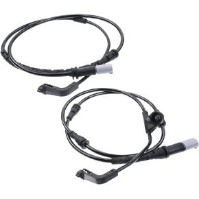A-Premium Disc Brake Pad Wear Sensors Compatible with BMW X5 2007-2010 X6 2008-2011 Front and Rear Driver and Passenger Side 2-PC Set