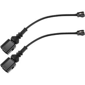 ACROPIX Front Brake Pad Electronic Wear Sensor Replacement Fit for VW TOURAN - Pack of 2 Black