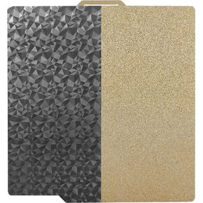 3D Printer Double-Sided H1h pei Build Plate Accessories 257x257mmfor A1/X1c/X1/X1e/P1p/P1s 3D Printer,High Strength, Heat-Resistant (1 Phantom + 1 Beam) 3D Printer Spring Steel Plate.