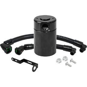EVIL ENERGY Oil Catch Can,Air Oil Separator compatible with 2015-2023 Charger/Challenger 2018-2021 Trackhawk 2018 Challenger Demon 2021-2023 Durango Hellcat Passenger Side 3OZ