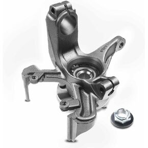 A-Premium Front Steering Knuckle & Wheel Bearing Hub Assembly Compatible with Ford Focus 2000 2001 2002 2003 2004, with 4-Wheel ABS, w/4-Lug, Right Passenger Side, Replace # 2M5Z3K185AB