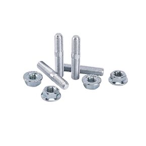 4pcs Intake Manifold Extended Stud Studs Bolt Kit M10-1.25mm x 48mm Compatible with Honda, Compatible with Nissan, Compatible with Toyota