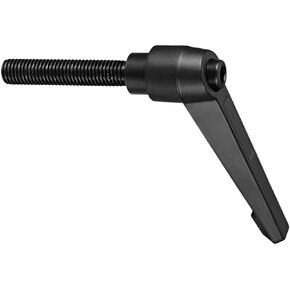 Clamping Lever Handles, M16 x 33mm Male Thread, Adjustable Quick Release Locking Rotating Bolt Knobs Black - (Applications: for Lathe Machinery), 1-Piece