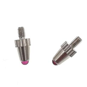 2 نقاط اتصال لمؤشرات الاتصال ونصائح روبي ذات المقياس الخطي M2.5 Thread (Ruby)