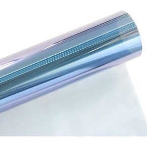 Sunice Chameleon Blue Window Tint for Car Windshield Gass Sun Blocking 75% VLT Vehicle Side Rear Windows Anti UV 20"x118" Roll