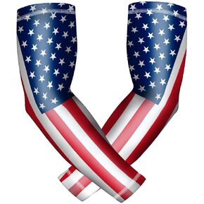 DOVICK Elbow Compression Arm Sleeve For Men & Women 2pcs/pack Youth & Adult 6 Sizes Baseball Football Basketball Sports