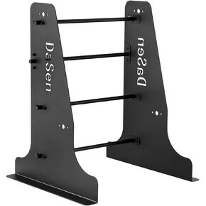 Dasen Wall Mount Storage Rack Kit for Tour Trunk Pack Pak Backrest Sissy Bar Luggage Rack Compatible with Harley Touring Road Glide Street Glide Electra Glide Road King 1997-2024