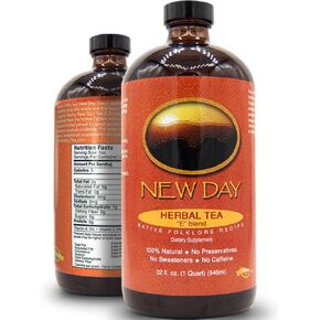 Essiac Tea, 32 Ounce Extract | Immune System, Liver and Lymphatic Support | Based on Original Recipe and Made in the USA | Certified Organic and Wild Crafted Herbs | No Alcohol and Easy Preparation