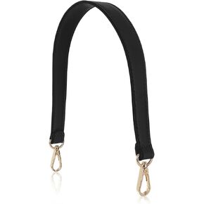 Prasacco Shoulder Bag Strap Leather Purse Strap Handle 19 Inch Shoulder Bag Straps Replacement with Swivel Clasps
