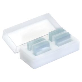 Grafco Micro Cover Glasses, 22 x 22 mm, Number 1 (0.13 - 0.18 mm Thickness), Square Microscope Glass Slide Coverslips, Pack of 200, 3704
