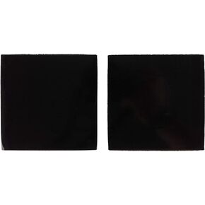 Sorbothane Vibration Isolation Square Pad, 4"x4", 2 Pack (30 Duro, 0.50" Thick)