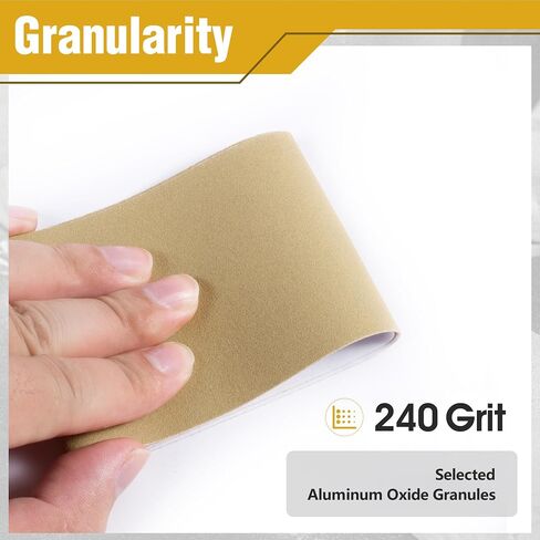 180-Grit 2-3/4in x 20 Yards Longboard Sandpaper Roll PSA Sandpaper | Self Adhesive Longboard Sandpaper For Automotive & Woodworking Air File Long Board Sanders, Hand Sanding Blocks in Saudi Arabia