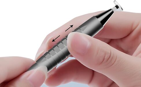 أقلام لمس 2 في 1 لأجهزة iPad، وشاشات اللمس العالمية عالية الحساسية والدقة، قلم ذو طرف سعوي عالي الحساسية لأجهزة Samsung/Galaxy/الكمبيوتر اللوحي/Kindle/الكمبيوتر/FireTablet (عبوة من قطعتين) in Kuwait