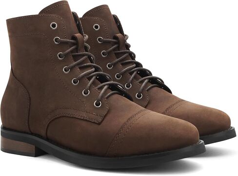 أحذية رسمية للرجال من PARTY - أحذية كاجوال من جلد Chukka برباط للرجال، LINUS-DB-7 in Kuwait