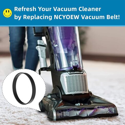 حزام بديل لـ Dirt Devil (Royal) Style 5 Vacuum Powermax Pet/Featherlite/Powerlite/Swivel Glide استبدال الأجزاء #1LU0310X00 و#3720310001، عبوة من 3 قطع in Kuwait