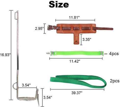 مسامير تسلق الأشجار من الفولاذ المقاوم للصدأ - وسادات رماحات الأشجار، أدوات تسلق خطوات التسلق، أداة مناسبة لمعدات صيد قطف الفاكهة وقطع الأشجار على ارتفاعات عالية in Kuwait