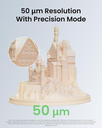 طابعة AnkerMake M5C ثلاثية الأبعاد، طباعة عالية السرعة 500 مم / ثانية، Hotend معدنية بالكامل، تدعم الطباعة حتى 300 درجة مئوية، التحكم عبر الأجهزة المتعددة، بديهية (متجددة) in Saudi Arabia