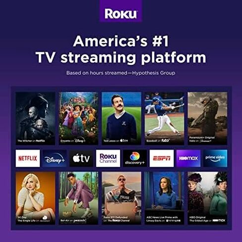 جهاز البث Roku Express HD مع كابل HDMI عالي السرعة وجهاز تحكم عن بعد بسيط، وإعداد موجه، وشبكة Wi-Fi سريعة (2022) (متجدد) in Saudi Arabia