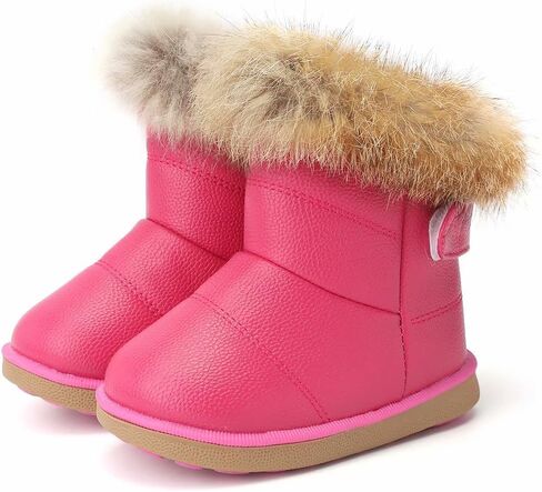 أحذية CIOR للأولاد والبنات للثلج شتوية خارجية مقاومة للماء ومبطنة بالفرو (للأطفال الصغار/الأطفال) in Kuwait