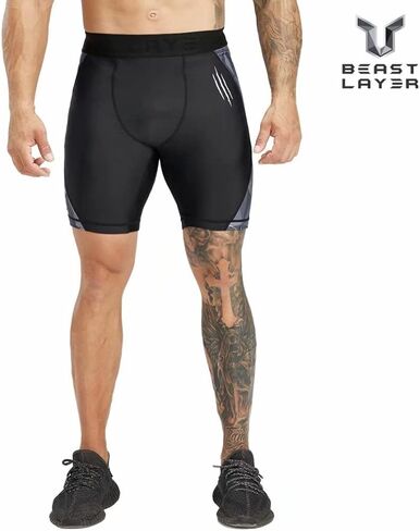 شورت ADOREISM BJJ MMA شورت قصير ماص للرطوبة للتدريب على القتال - الملاكمة، الكيك بوكسينغ، التصارع، المصارعة in Kuwait