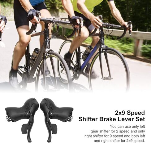 أذرع فرامل ناقل الحركة للدراجة، مجموعة ناقل فرامل مريحة خفيفة الوزن 2 × 10 لدراجة الطريق in Kuwait