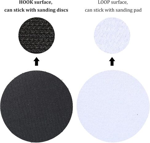 6 Inch Hook and Loop Soft Foams Buffering Pad Sponge Cushion Buffer Backing Pad 150 mm Soft Density Interface Pads Hook and Loop for 6 Inch Sanding Pad(6 Pieces) in Saudi Arabia