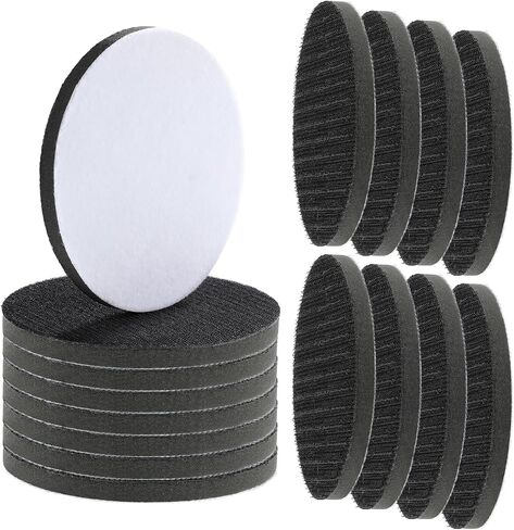 6 Inch Hook and Loop Soft Foams Buffering Pad Sponge Cushion Buffer Backing Pad 150 mm Soft Density Interface Pads Hook and Loop for 6 Inch Sanding Pad(6 Pieces) in Saudi Arabia