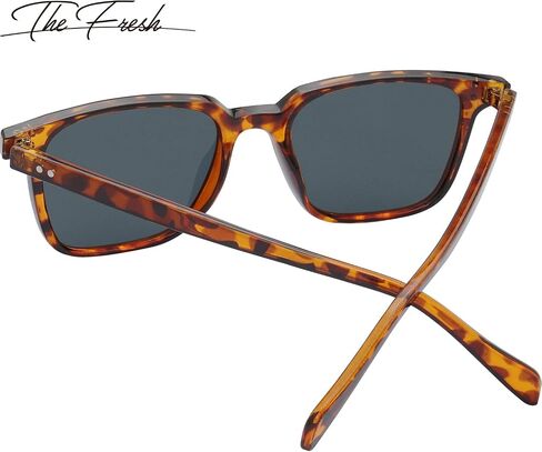 The Fresh Trendy Square Sunglasses for Man Woman Fashion UV Protection Lens Men Women Sunnies Sunglasses in Saudi Arabia