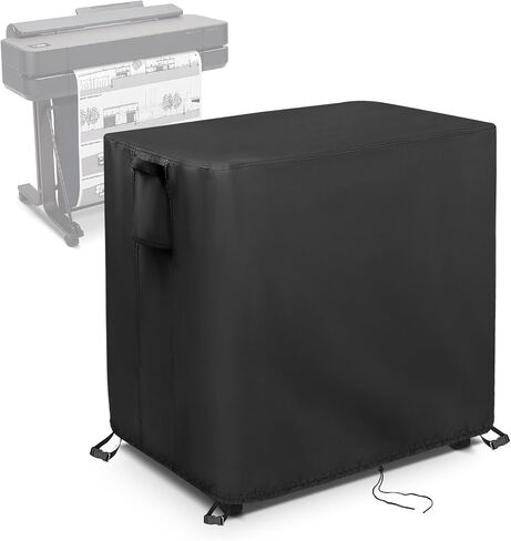 غطاء طابعة كبير الحجم، غطاء واقي لطابعة HP DesignJet T650 كبيرة الحجم مقاس 24 بوصة، غطاء مقاوم للماء والغبار للطابعة واسعة التنسيق/طابعة الراسمة in Kuwait