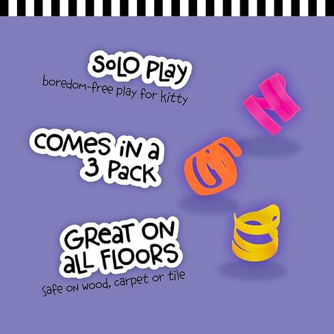 Petmate PETMATE 26333 Looney Loops Cat Toy in Kuwait
