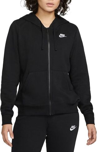 Nike Women's Sportswear Club Fleece Full-Zip Hoodie in Kuwait