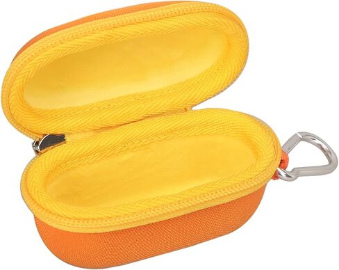 Mchoi Hard Carrying Case, with Carabiner Keychain & Lanyardor for Handy Ventolin Inhaler, Case Only Yellow in Saudi Arabia
