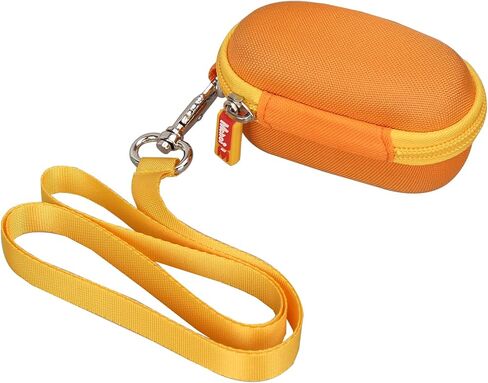 Mchoi Hard Carrying Case, with Carabiner Keychain & Lanyardor for Handy Ventolin Inhaler, Case Only Yellow in Saudi Arabia