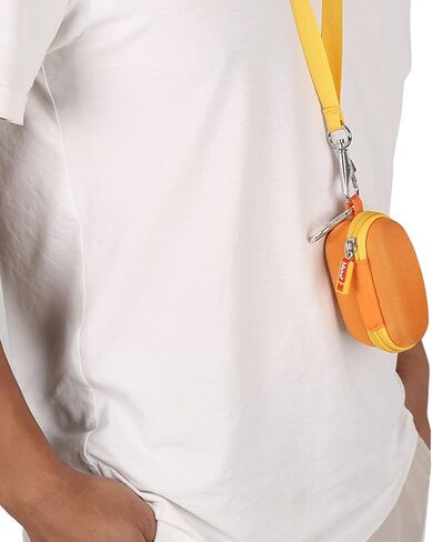 Mchoi Hard Carrying Case, with Carabiner Keychain & Lanyardor for Handy Ventolin Inhaler, Case Only Yellow in Saudi Arabia
