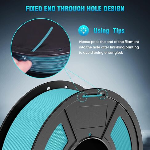 خيوط طابعة SUNLU PLA ثلاثية الأبعاد، بدون خيوط PLA 1.75 مم، خيوط طباعة ثلاثية الأبعاد مضادة للجروح بدقة PLA، طباعة سريعة للطابعة ثلاثية الأبعاد، دقة الأبعاد +/- 0.02 مم، 1 كجم، APLA أخضر زيتوني in Kuwait