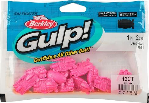 Berkley Gulp! Saltwater Surf Bytes Sand Fleas in Saudi Arabia