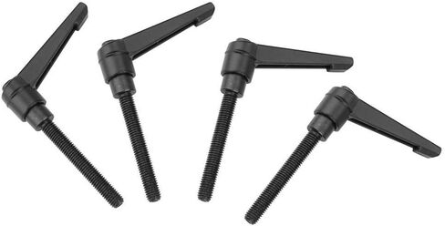 4pcs M6 Male Thread Adjustable Fixing Handle Metal Machine Knobs (16MM) in Saudi Arabia
