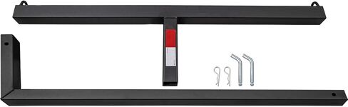 Buyers Products Hitch Mount Pick Up Truck Bed Extender, Foldable Extension Rack for Ladder, Rack, Canoe, Kayak, Long Pipes and Lumber, 1804100, Black in Saudi Arabia