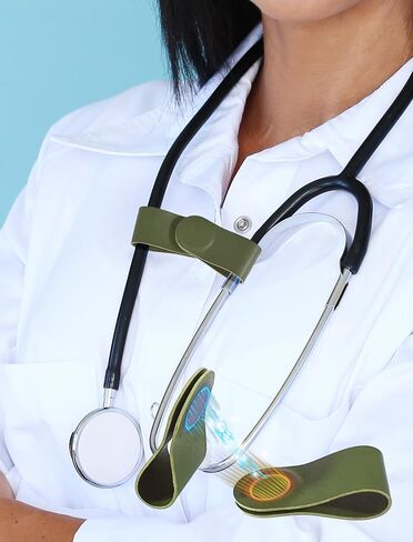 مشبك سماعة الطبيب للمحترفين الطبيين، مرفق آمن للأطباء والممرضات والطلاب - متوافق مع 3M Littmann Classic III، خفيف الوزن II S.E خفيف الوزن وتصميم أنيق in Kuwait