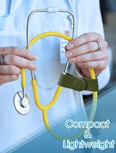 مشبك سماعة الطبيب للمحترفين الطبيين، مرفق آمن للأطباء والممرضات والطلاب - متوافق مع 3M Littmann Classic III، خفيف الوزن II S.E خفيف الوزن وتصميم أنيق in Kuwait