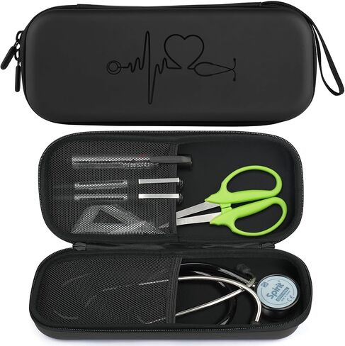 Stethoscope Case for 3M Littmann,Stethoscope Carrying for MDF Acoustica Deluxe Stethoscopes,Stethoscope Travel Holder for Nurse Accessories Yellow in Kuwait