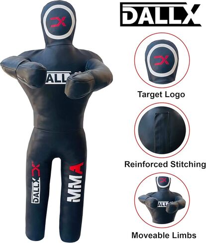 MMA Grappling Dummy for Judo Karate Throwing Brazilin JIU Jitsu Wrestling Submission Punching Bag for Self Defense Fitness Training Dummy – UNFILLED in Kuwait