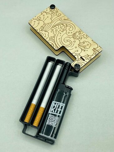 The Flamethrower! Portable case that holds two smokes + one lighter. (Banjo Frog) in Saudi Arabia