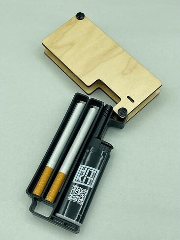 The Flamethrower! Portable case that holds two smokes + one lighter. (Banjo Frog) in Saudi Arabia